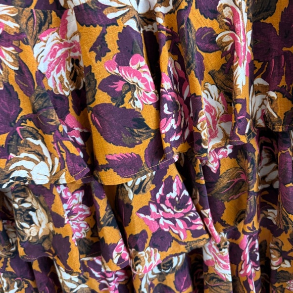 Sundance Floral Tiered Maxi Skirt, Size XS NWOT, boho - Picture 5 of 13